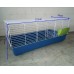 Metal Rabbit Guinea Pig Ferret Hutch Small animals Cage 118cm with Stand